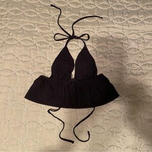 SHEIN Black Cotton Top